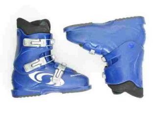 Salomon Performa T3 Blue Teen Used Ski Boots Size