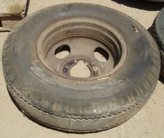 GM Steel wheel 8 Lug on 6.5, 7.50 16LT Delta Hiway tire