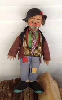 Vintage Emmett Kelly Doll Willie the Clown   Hobo