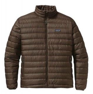 PATAGONIA Down Sweater Jacket/Coat Mens S Peat Brown NEW