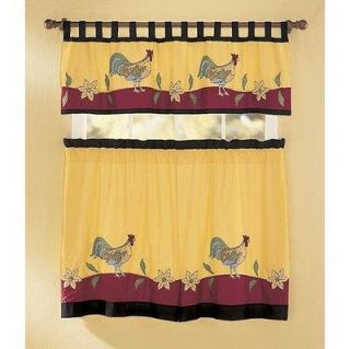 rooster curtains