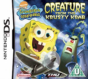 SpongeBob SquarePants Creature from the Krusty Krab Nintendo DS DSI