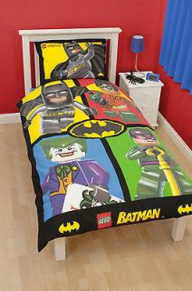 Lego Batman Cards Single Duvet Cover / Bedding   BNIP   Direct from