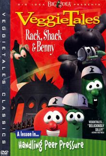 VeggieTales   Rack, Shack, and Benny (DVD, 2009) NEW Sealed