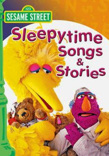 SESAME STREET SLEEPYTIME SONGS & STORIES DVD NEW KIDS BED TIME MOVIE