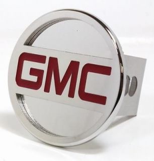 GMC Logo Chrome / Stainless Steel Trailer Tow Hitch Cover TGMC2C