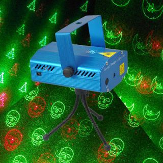 20 Patterns Mini Portable Flashing Laser Stage Light DJ Party Show R&G