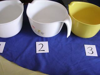 Vtg. Rubbermaid Mixing Bowl, Choice, 3 Quart, 12 cups 2663, Grip n