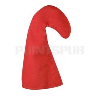 Red Dwarf Gnome Elf Hat Cap Fancy Dress 80s Party Xmas