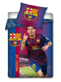 FC Barcelona Bedding Single Duvet Cover 140x200, pillowcases 70x80