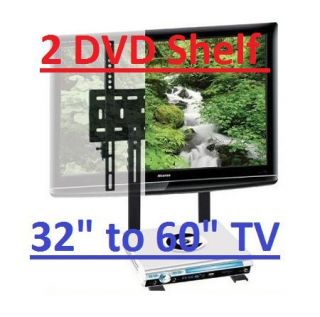 Tier Component Wall Mount Shelf DVD VCR LCD LED 1024D