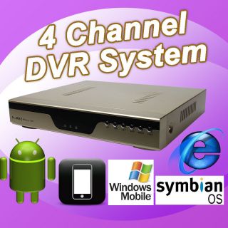 264 CCTV Network Digital Video Recorder DVR System 4 CH Channel #4