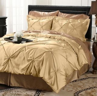 Hutton Wilkinson Satin Pearl 3 piece Coverlet and Shams Set  Full