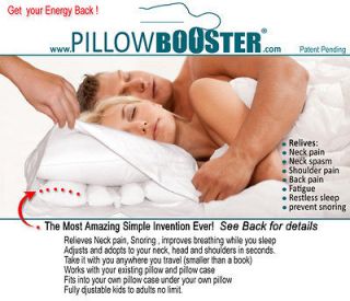 My Pillow Booster relieves neck, back and spine pain new Orthopedic