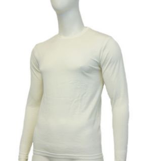 EDZ Merino Wool Base Layer Long Sleeve Mens White