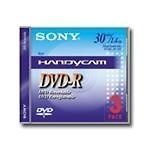 Sony 3x DVD 8cm Discs for Handycam DVD RW mini 1.4GB 30 min new and