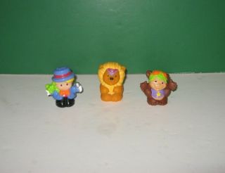Fisher Price Little People On The Go Circus Figure Set w/ Monkey