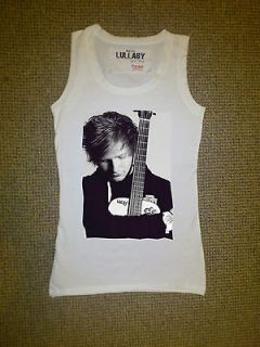 Ed Sheeran Vest Top Women (Edward Christopher) Edd Sheeran Guitar T