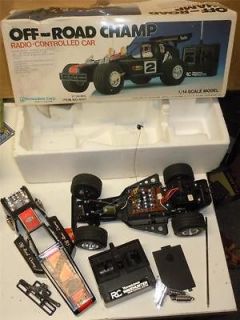 Yonezawa OFF ROAD Champ Radio Controlled Dune Buggy Car RC 1985 W/Box