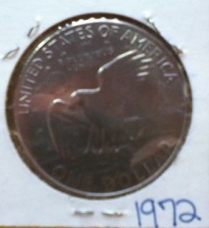 eisenhower dollar coin 1972