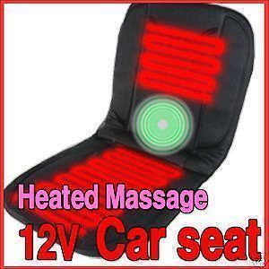 Car Heating & Massage Seat 12V Cigarette Jack Switch Control Keep Warm