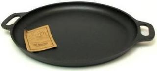 PC. OLD MOUNTAIN CAST IRON PRE SEASONED Pizza Pans with Handles