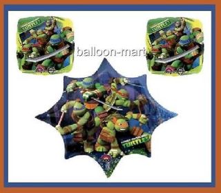 XL BALLOONS TEENAGE MUTANT NINJA TURTLES tmnt PARTY BIRTHDAY