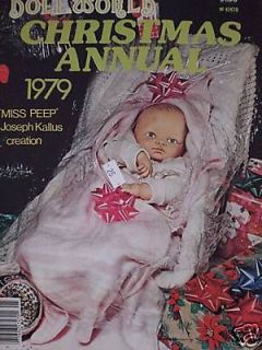 Dollworld Christmas Annual Magazine  1979