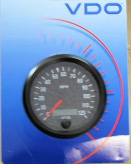 VDO # 437 052 Electronic 120MPH 3 3/8 Speedometer