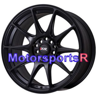 XXR 527 Flat Black Concave Rims Wheels 5x114.3 02 06 Acura RSX Type S