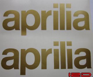 Aprilia Decals stickers Gold RSV MILLE TUONO RS