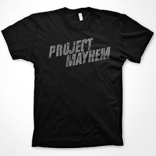 Project Mayhem tshirt Fight Club shirt Tyler Durden t shirt funny