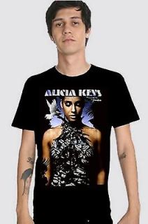 Alicia Keys The Element Of Freedom Doves Slim Fit T Shirt Licensed NWT