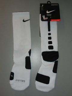 NEW Nike Elite Basketball Cushioned Crew Sock (one pair) #SX3692(M)/#