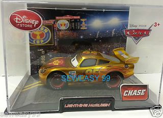 Disney Pixar Cars Gold Lightning McQueen CHASE 143 rd Scale Disney
