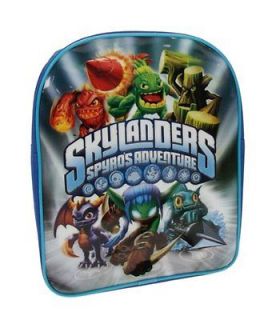 Trade Mark Collections Skylander Graphic Backpack (Silver)