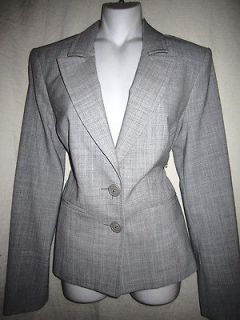 Classy & Chic Express sz 4 or Small Heather Gray Notched Lapel Blazer