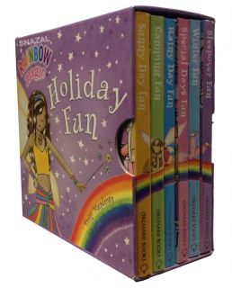 Rainbow Magic Holiday Fun Little Pocket Library 6 Book Set NEW (Daisy
