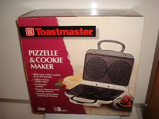 Toastmaster Pizzelle & Cookie Maker Good In Box