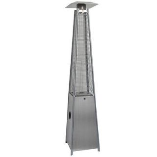 NEW Commercial Tall Stainless Steel Pyramid Outdoor Patio Heater