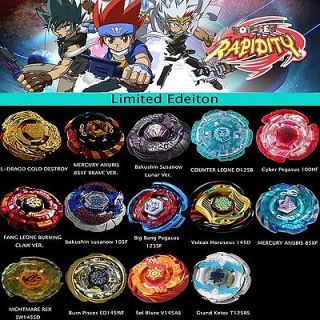 Beyblades Lim edition top collection You can pick and choose whatever