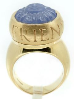 Stephen Webster 18k Yellow Gold Chalcedony Friend Ring