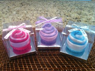 Precious baby Wash Cloth Cupcakes Baby Shower Gift or Decorations