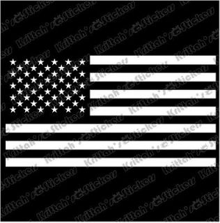 AMERICAN FLAG #2 Vinyl Decal (34 x 18 inches) USA United States of