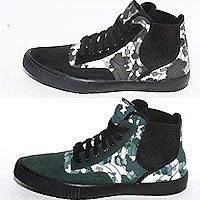 sha2604 canvas hi top sneakes unique militery Camouflage style easy to