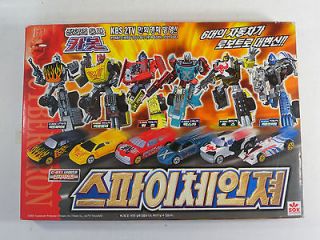 Takara 2000 Transformers (R.I.D.) Spy Changers DX6 C 011   6 Cars w