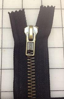 SEPARATING #10 Antique Brass replacement zipper for Carharts Jacket