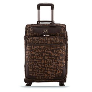 Guy Laroche Carry on Luggage Travel Bag UNICORN 24 Brown