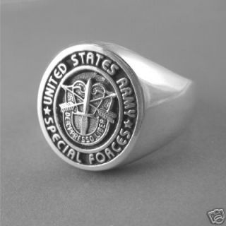 Special Forces SOG Ring   Sterling Silver   (Style #14)