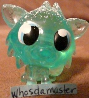 Moshi Monsters Winter Wonderland #55 WHITE FANG Green Moshling New OOP